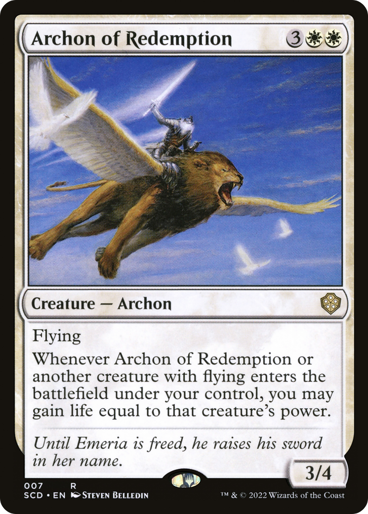 Archon of Redemption [Starter Commander Decks] | Good Games North
