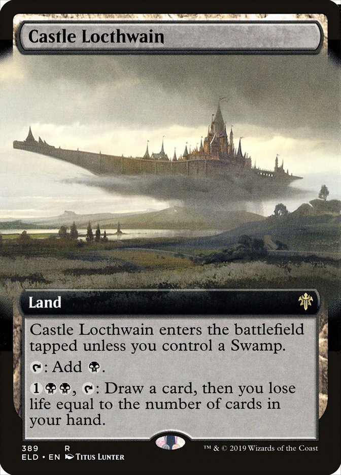 Castle Locthwain (Extended Art) [Throne of Eldraine] | Good Games North