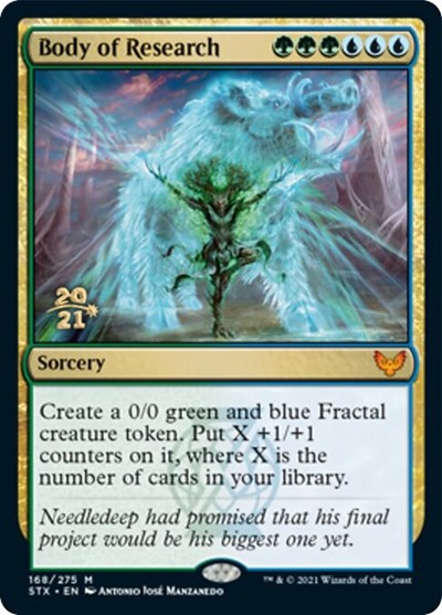 Body of Research [Strixhaven: School of Mages Prerelease Promos] | Good Games North