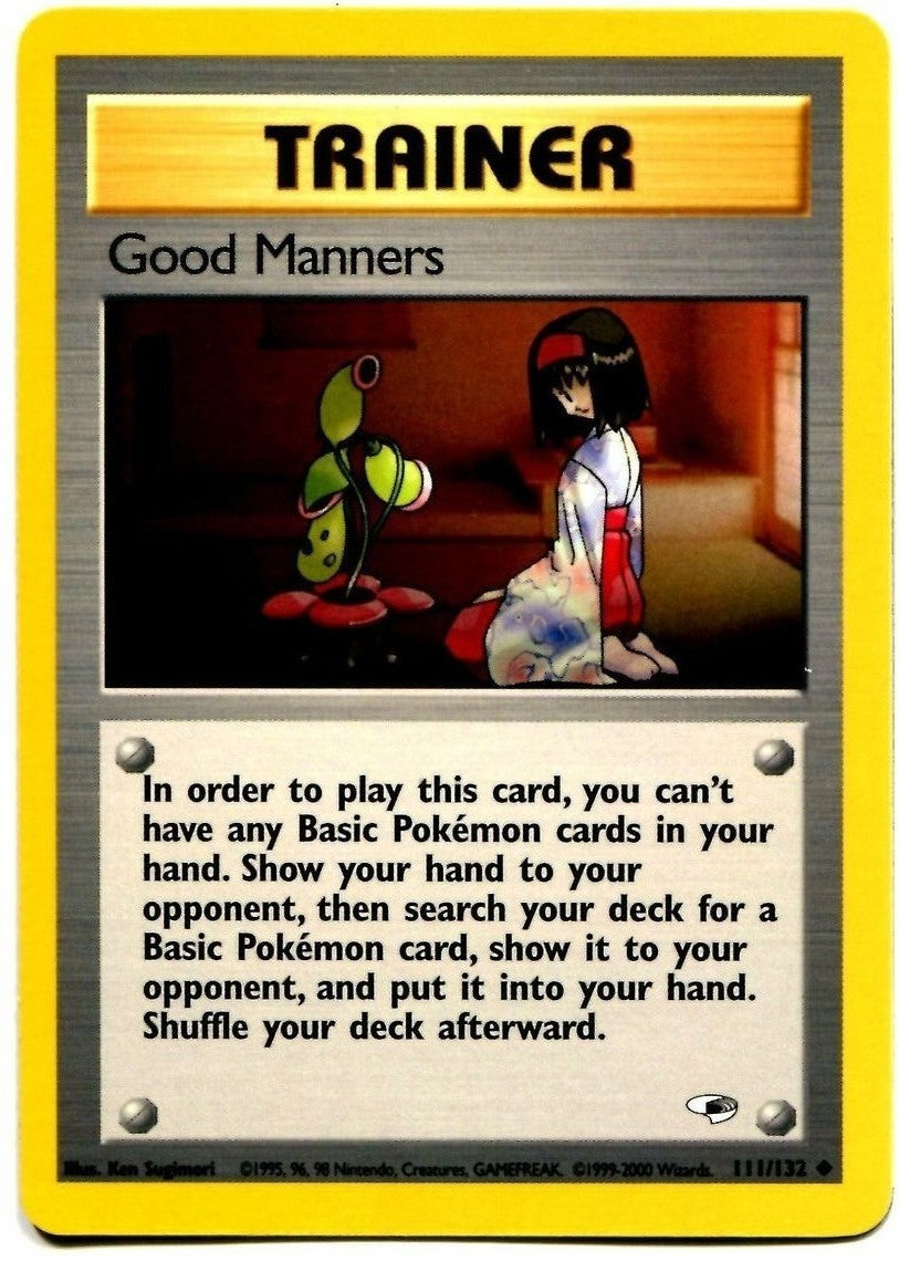 Good Manners (111/132) [Gym Heroes Unlimited] | Good Games North