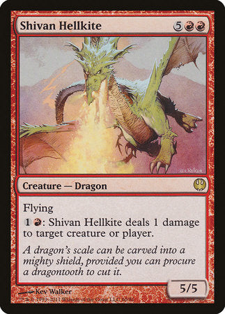 Shivan Hellkite [Duel Decks: Knights vs. Dragons] | Good Games North