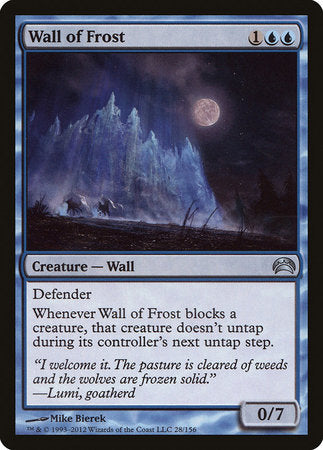 Wall of Frost [Planechase 2012] | Good Games North