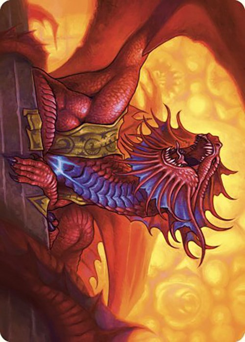 Niv-Mizzet, Guildpact Art Card (44/49) [Murders at Karlov Manor Art Series] | Good Games North