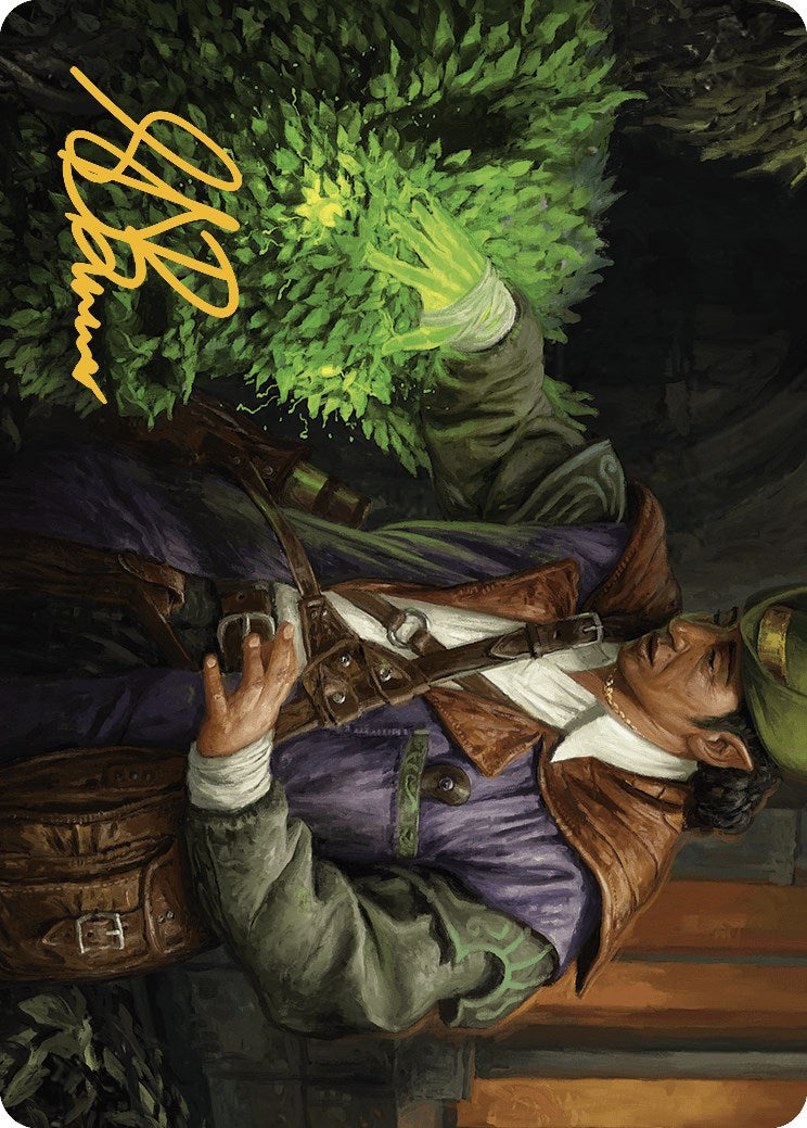 Hedge Whisperer Art Card (Gold-Stamped Signature) [Murders at Karlov Manor Art Series] | Good Games North