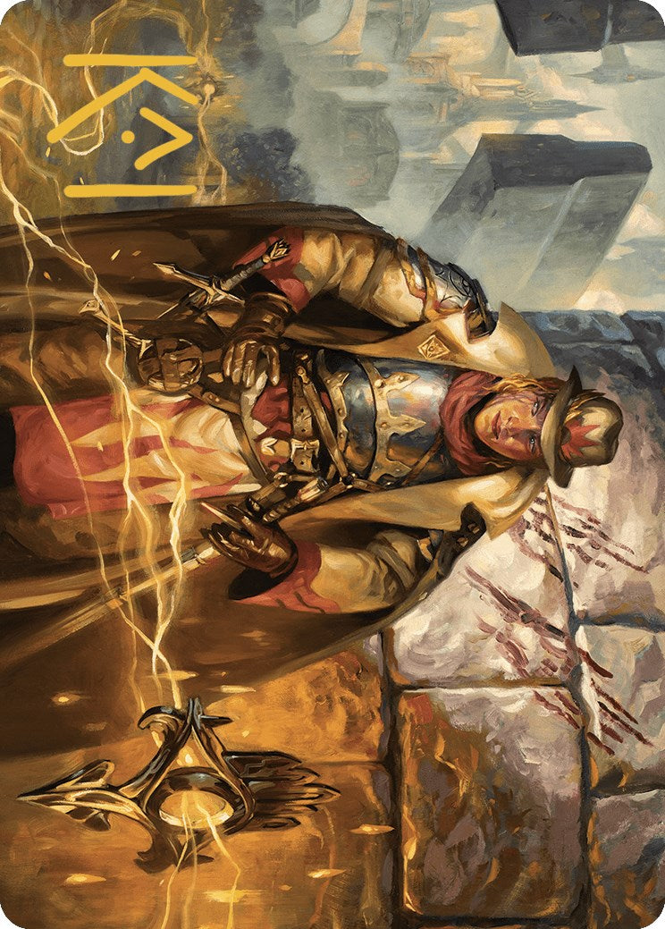 Tenth District Hero Art Card (Gold-Stamped Signature) [Murders at Karlov Manor Art Series] | Good Games North