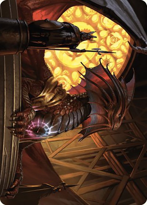 Niv-Mizzet, Guildpact Art Card (21/49) [Murders at Karlov Manor Art Series] | Good Games North