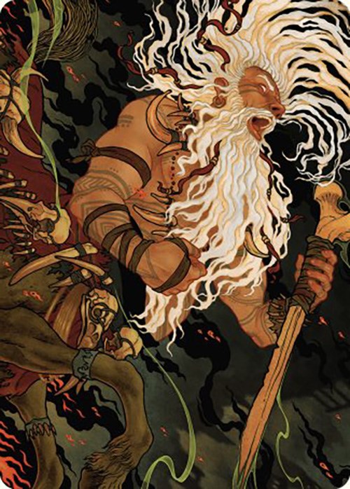 Yarus, Roar of the Old Gods Art Card (46/49) [Murders at Karlov Manor Art Series] | Good Games North