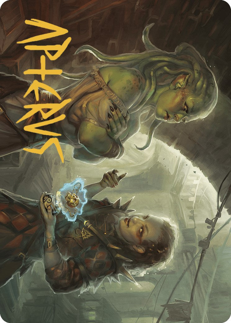 Extract a Confession Art Card (Gold-Stamped Signature) [Murders at Karlov Manor Art Series] | Good Games North