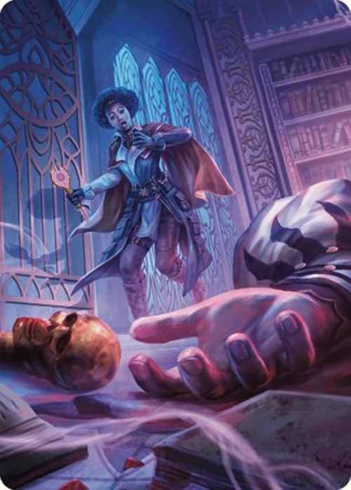 Deadly Complication Art Card [Murders at Karlov Manor Art Series] | Good Games North
