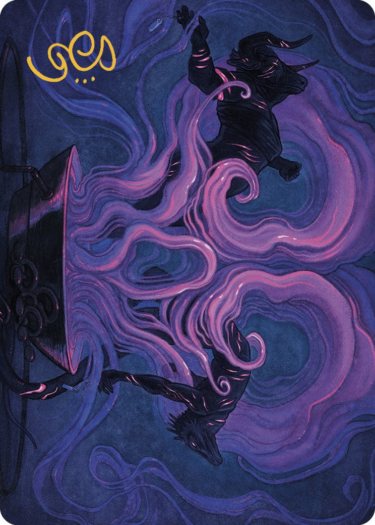Macabre Reconstruction Art Card (Gold-Stamped Signature) [Murders at Karlov Manor Art Series] | Good Games North