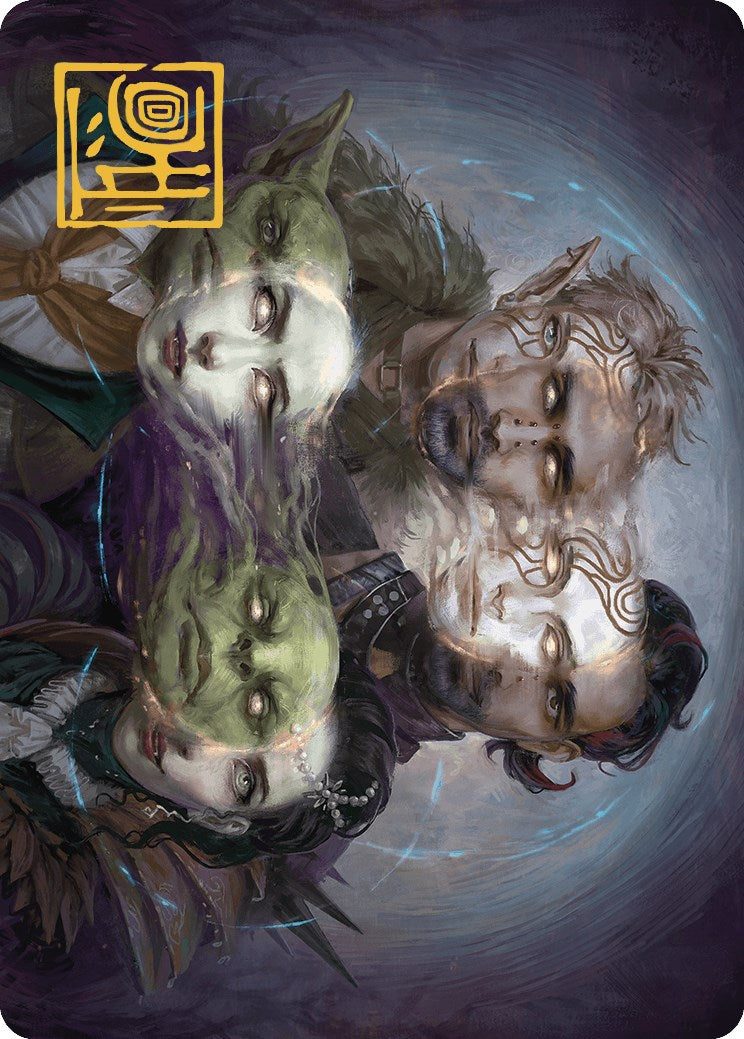 Illicit Masquerade Art Card (Gold-Stamped Signature) [Murders at Karlov Manor Art Series] | Good Games North