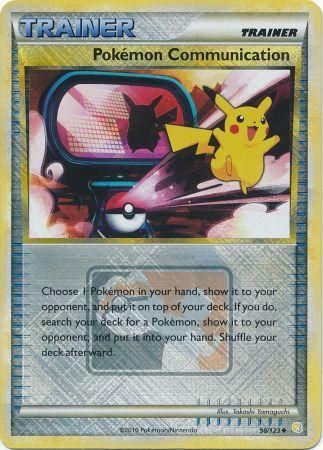 Pokemon Communication (98/123) (League Promo) [HeartGold & SoulSilver: Base Set] | Good Games North