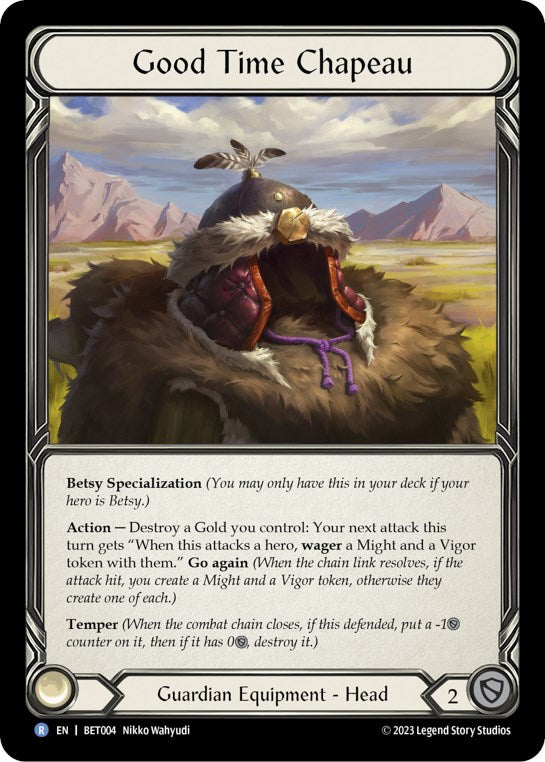 Good Time Chapeau [BET004] (Heavy Hitters Betsy Blitz Deck) | Good Games North