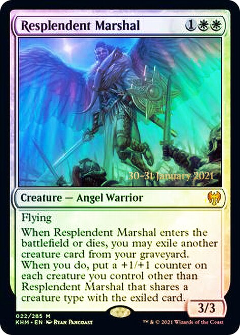 Resplendent Marshal  [Kaldheim Prerelease Promos] | Good Games North