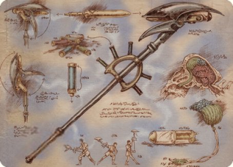 Staff of Domination Art Card [The Brothers' War Art Series] | Good Games North