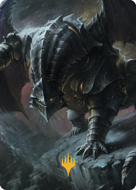 Chardalyn Dragon Art Card (Gold-Stamped Signature) [Commander Legends: Battle for Baldur's Gate Art Series] | Good Games North