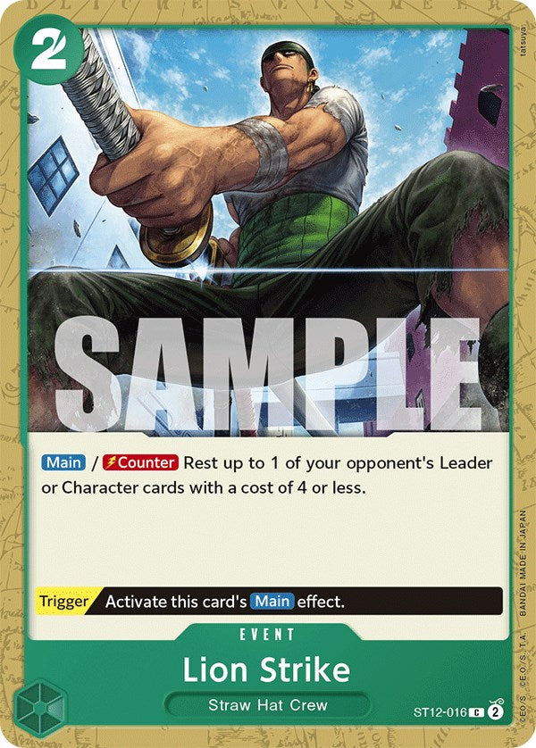 Lion Strike [Starter Deck: Zoro and Sanji] | Good Games North
