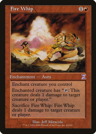 Fire Whip [Time Spiral Timeshifted] | Good Games North