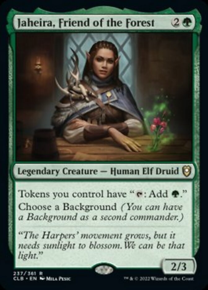 Jaheira, Friend of the Forest [Commander Legends: Battle for Baldur's Gate] | Good Games North