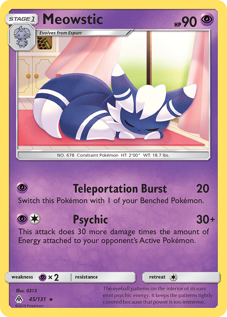 Meowstic (45/131) [Sun & Moon: Forbidden Light] | Good Games North