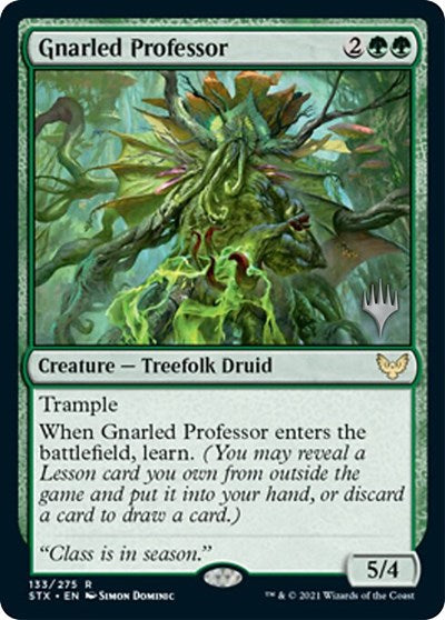 Gnarled Professor (Promo Pack) [Strixhaven: School of Mages Promos] | Good Games North