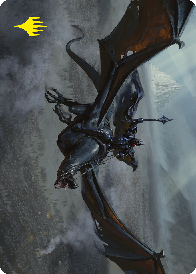 Lord of the Nazgul Art Card (Gold-Stamped Signature) [The Lord of the Rings: Tales of Middle-earth Art Series] | Good Games North