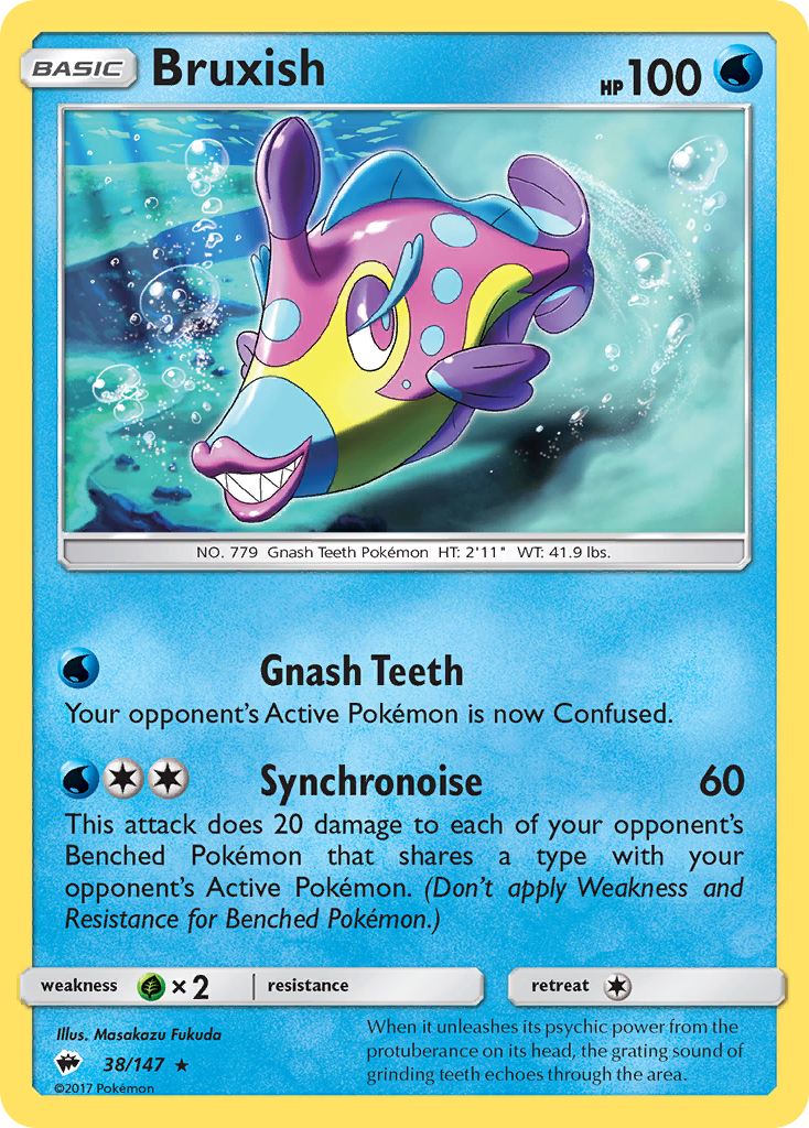 Bruxish (38/147) [Sun & Moon: Burning Shadows] | Good Games North
