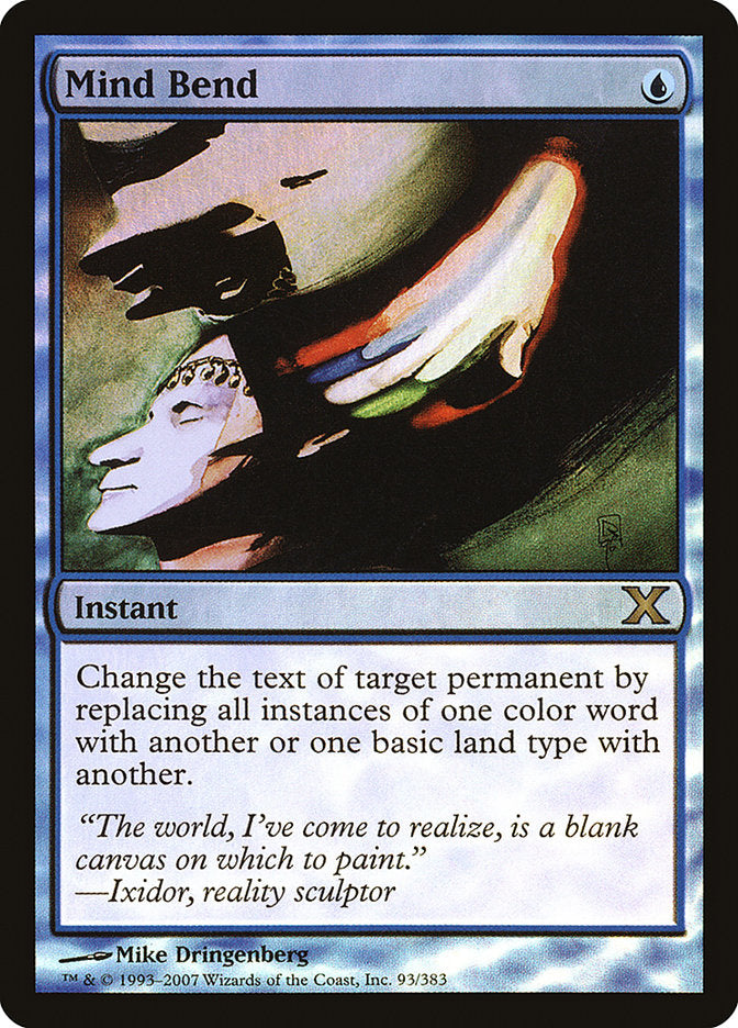 Mind Bend (Premium Foil) [Tenth Edition] | Good Games North
