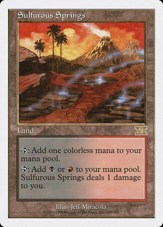 Sulfurous Springs [Classic Sixth Edition] | Good Games North