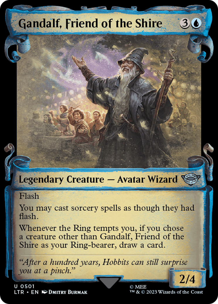 Gandalf, Friend of the Shire [The Lord of the Rings: Tales of Middle-Earth Showcase Scrolls] | Good Games North