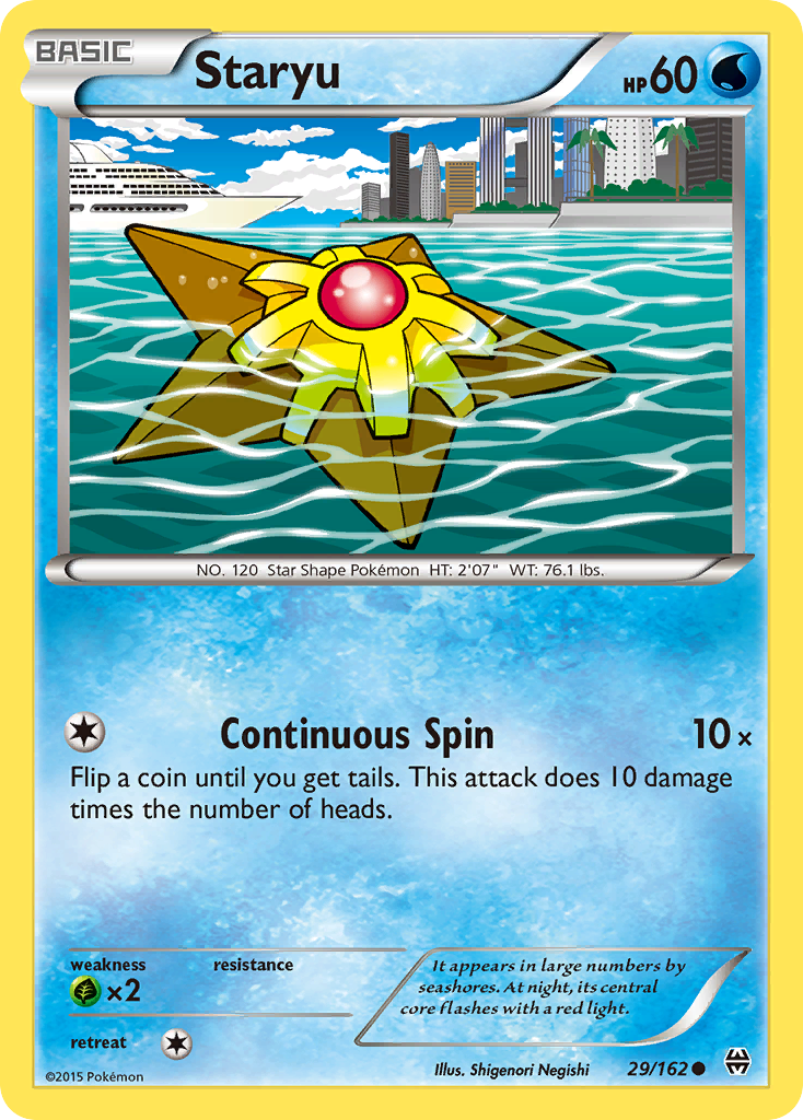 Staryu (29/162) [XY: BREAKthrough] | Good Games North