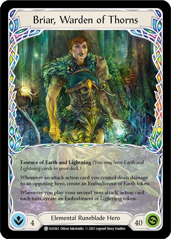 Briar, Warden of Thorns // Briar [ELE062 // ELE063] (Tales of Aria Unlimited) | Good Games North