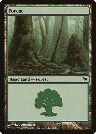 Forest (28) [Duel Decks: Garruk vs. Liliana] | Good Games North