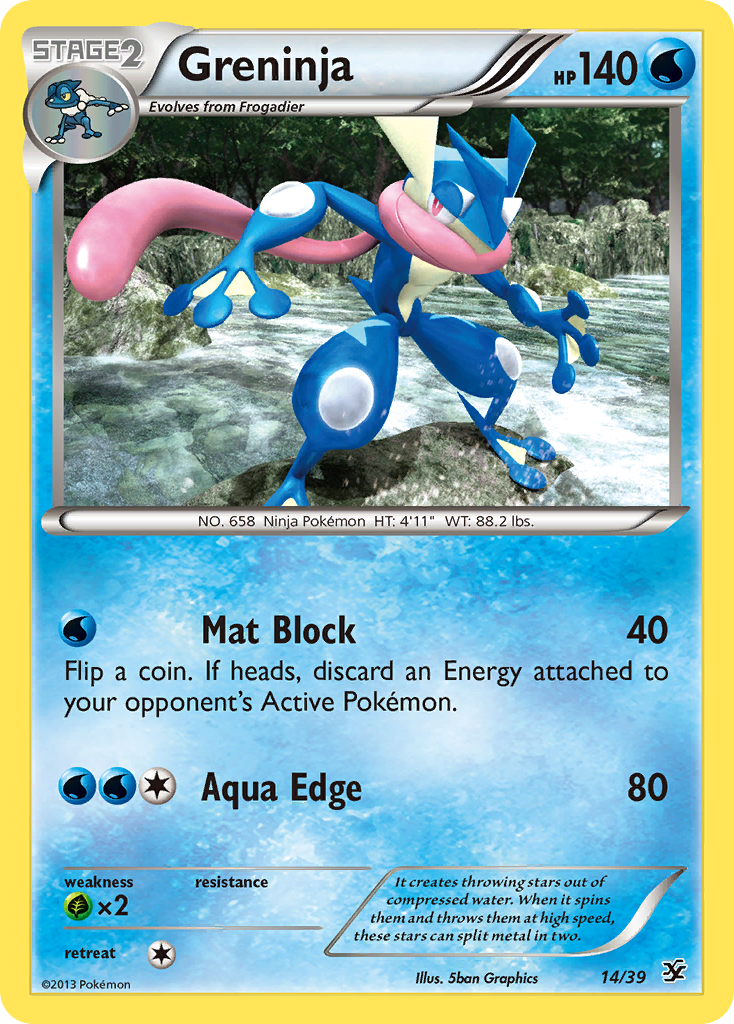 Greninja (14/39) [XY: Kalos Starter Set] | Good Games North
