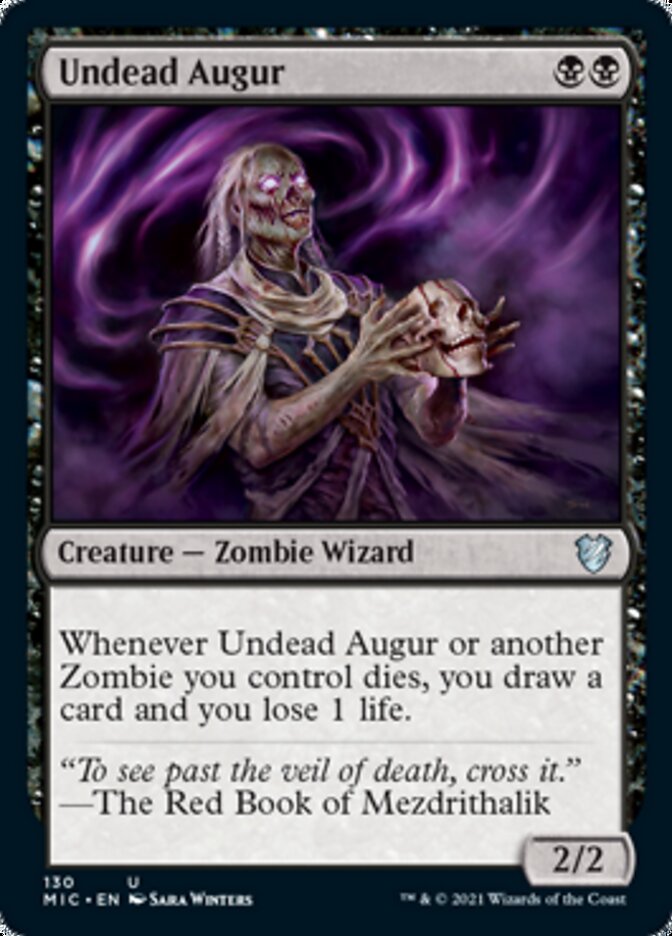 Undead Augur [Innistrad: Midnight Hunt Commander] | Good Games North