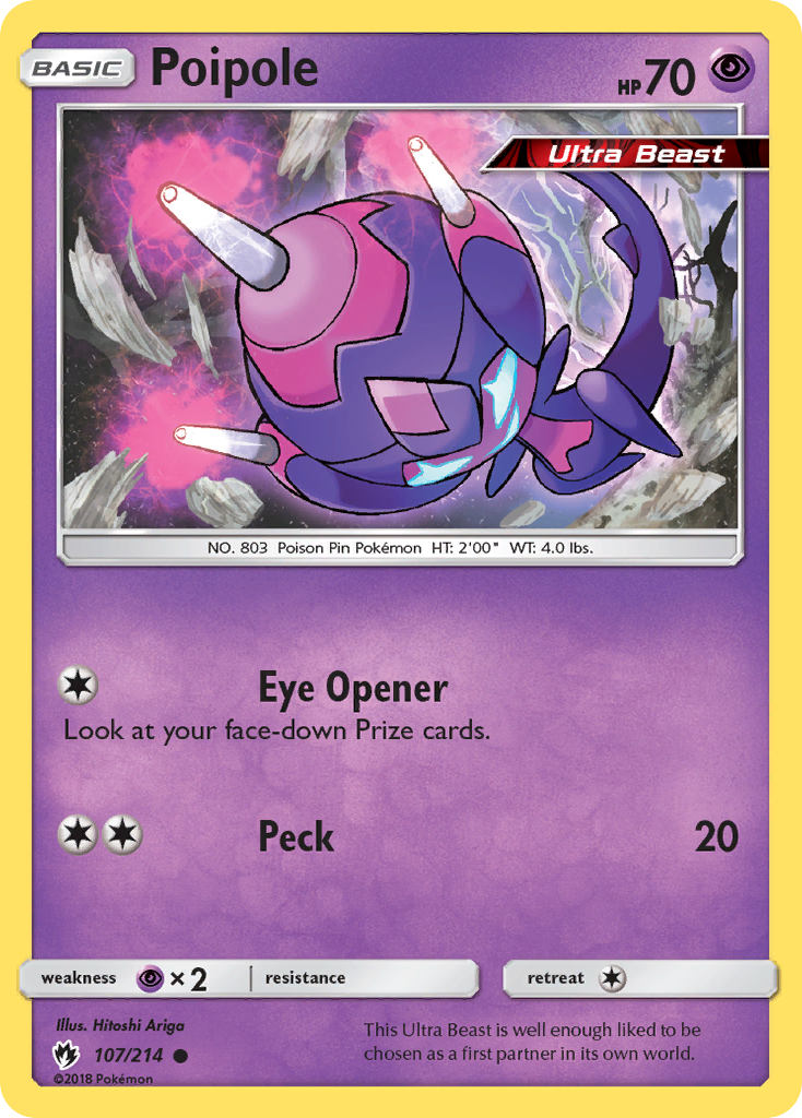 Poipole (107/214) [Sun & Moon: Lost Thunder] | Good Games North