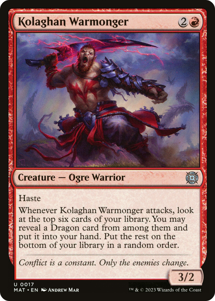 Kolaghan Warmonger [March of the Machine: The Aftermath] | Good Games North