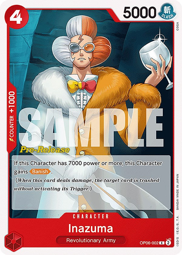 Inazuma [Wings of the Captain Pre-Release Cards] | Good Games North