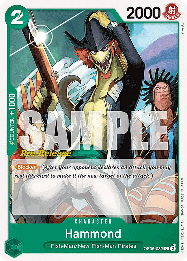Hammond [Wings of the Captain Pre-Release Cards] | Good Games North