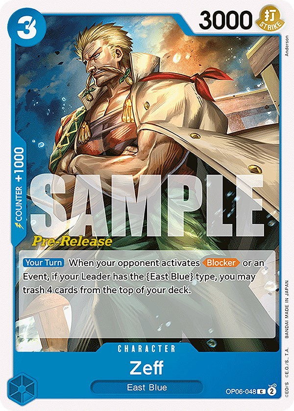 Zeff [Wings of the Captain Pre-Release Cards] | Good Games North