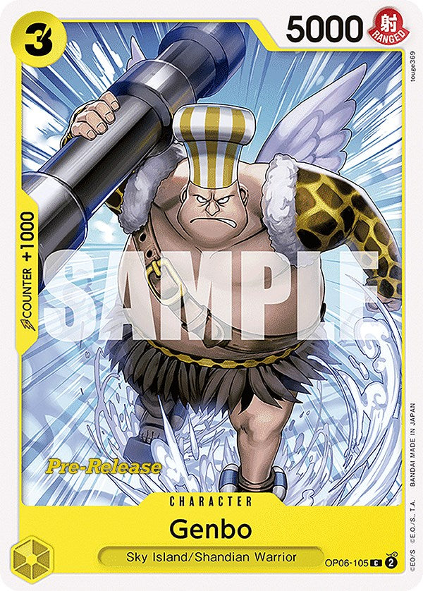 Genbo [Wings of the Captain Pre-Release Cards] | Good Games North