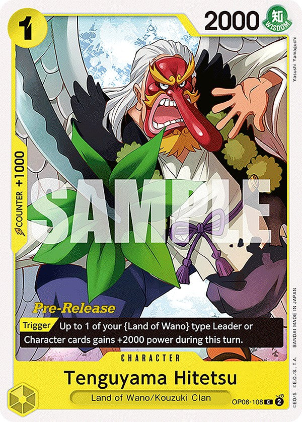 Tenguyama Hitetsu [Wings of the Captain Pre-Release Cards] | Good Games North