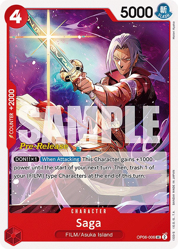 Saga [Wings of the Captain Pre-Release Cards] | Good Games North
