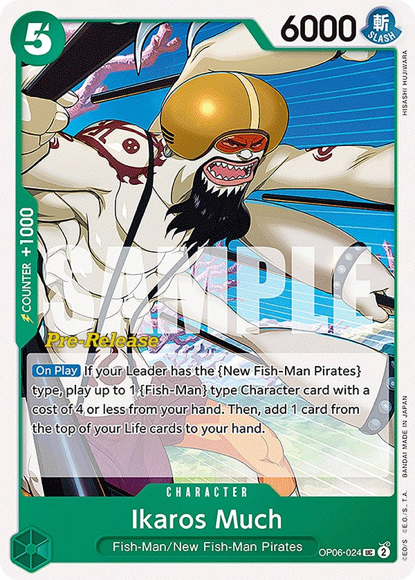 Ikaros Much [Wings of the Captain Pre-Release Cards] | Good Games North