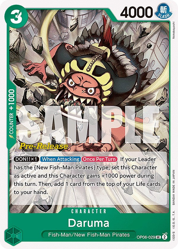 Daruma [Wings of the Captain Pre-Release Cards] | Good Games North