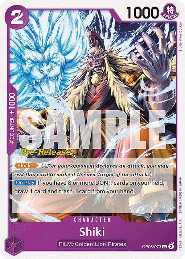 Shiki [Wings of the Captain Pre-Release Cards] | Good Games North