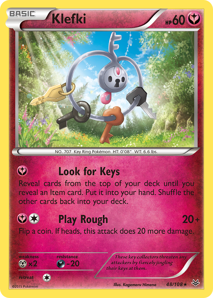 Klefki (48/108) [XY: Roaring Skies] | Good Games North