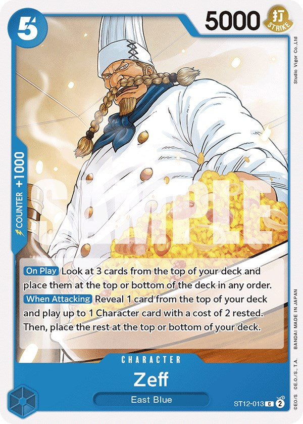 Zeff [Starter Deck: Zoro and Sanji] | Good Games North