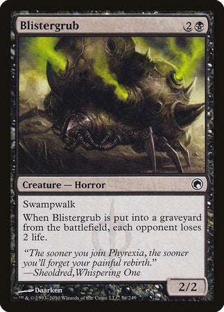Blistergrub [Scars of Mirrodin] | Good Games North
