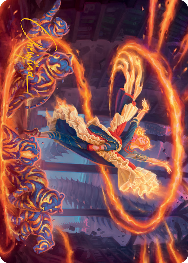 Joyful Stormsculptor Art Card (Gold-Stamped Signature) [March of the Machine Art Series] | Good Games North